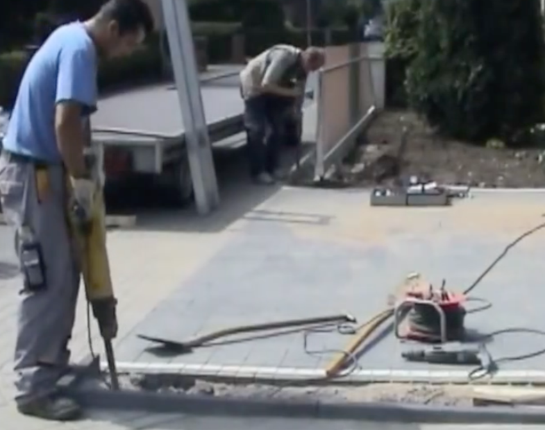 Gartenzaun Montage Und Anleitung Zum Schiebetor Ausrichten​