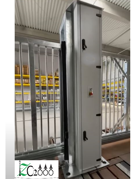 zauncenter 2000 posthausen industriezaun schiebetor 015