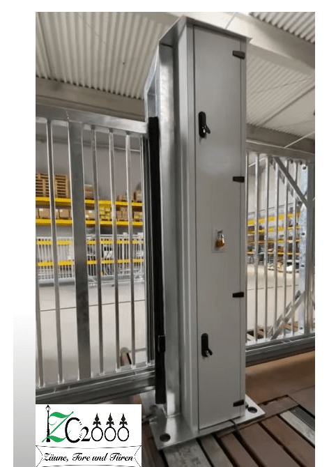 zauncenter 2000 posthausen industriezaun schiebetor 015