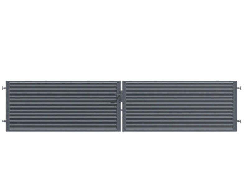 zauncenter 2000 fluegeltor blind